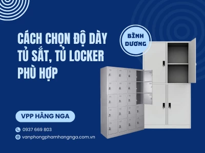 Cách chọn độ dày tủ sắt Bình Dương, tủ locker phù hợp