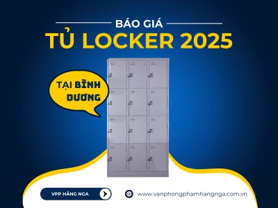 Tủ locker Bình Dương: Báo giá theo số ngăn & chất liệu 2025